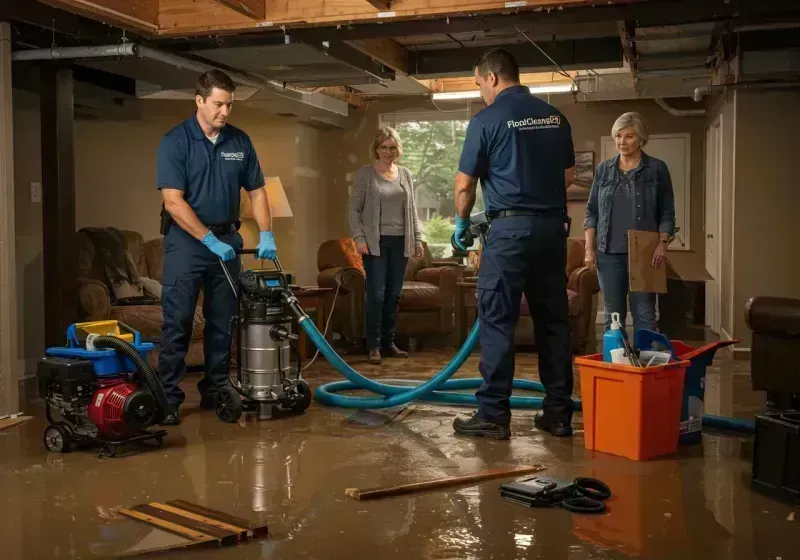 Basement Water Extraction and Removal Techniques process in Unionville, NC